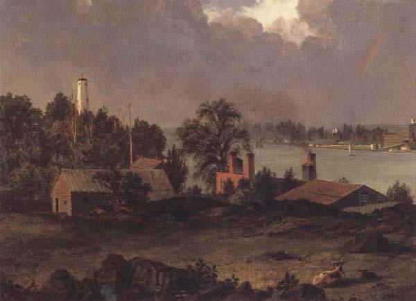 Frederic E.Church View of Hartford Spain oil painting art